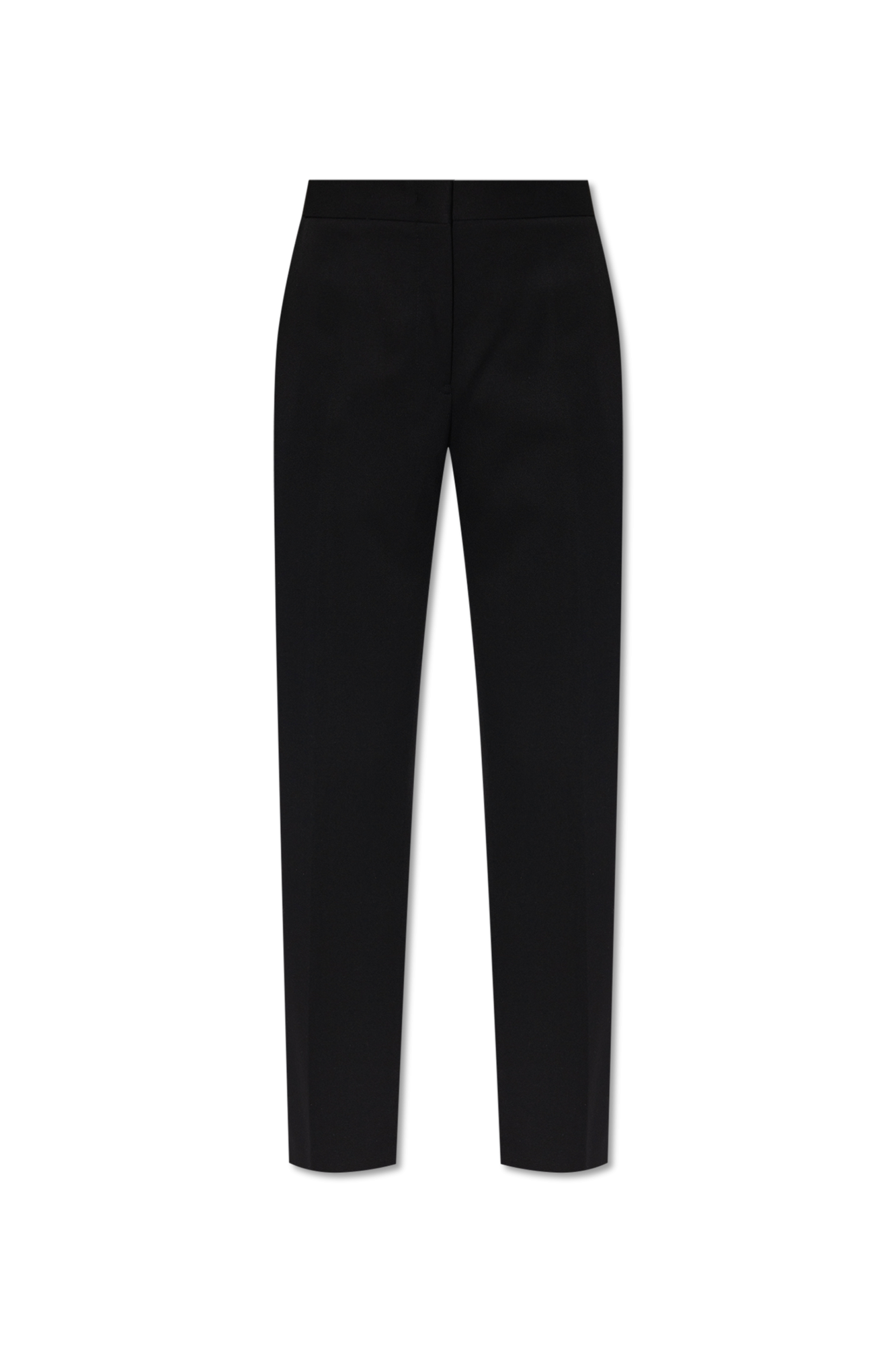 JIL SANDER Relaxed Fit Flat Front Trousers Pants J22KA0255 black 46 main image 0